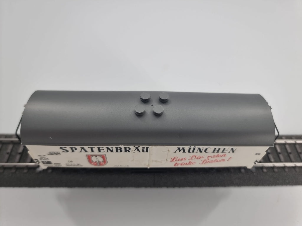 Märklin Bierwagen mit Brh Spatenbräu München weiß DB