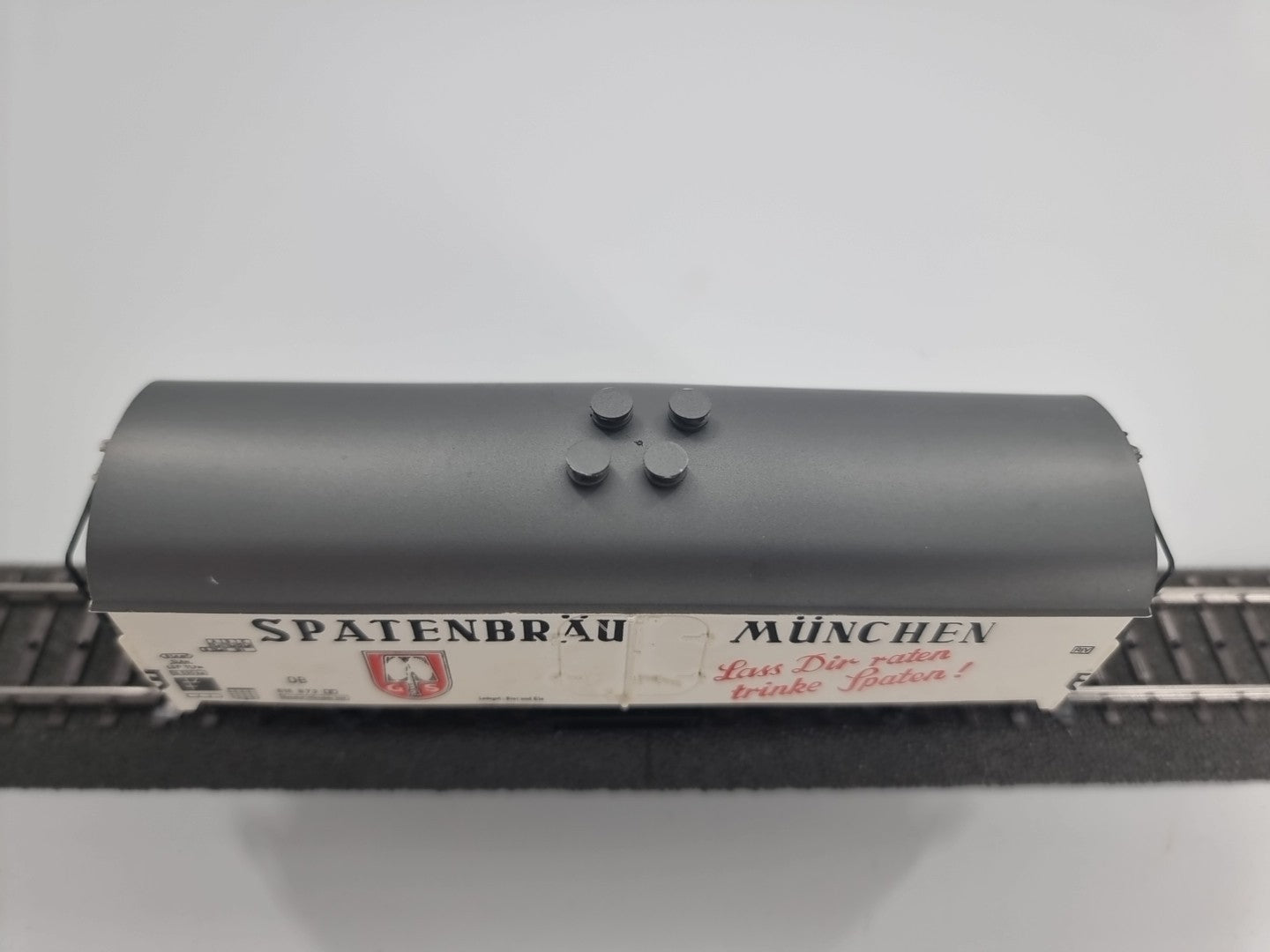 Märklin Bierwagen mit Brh Spatenbräu München weiß DB
