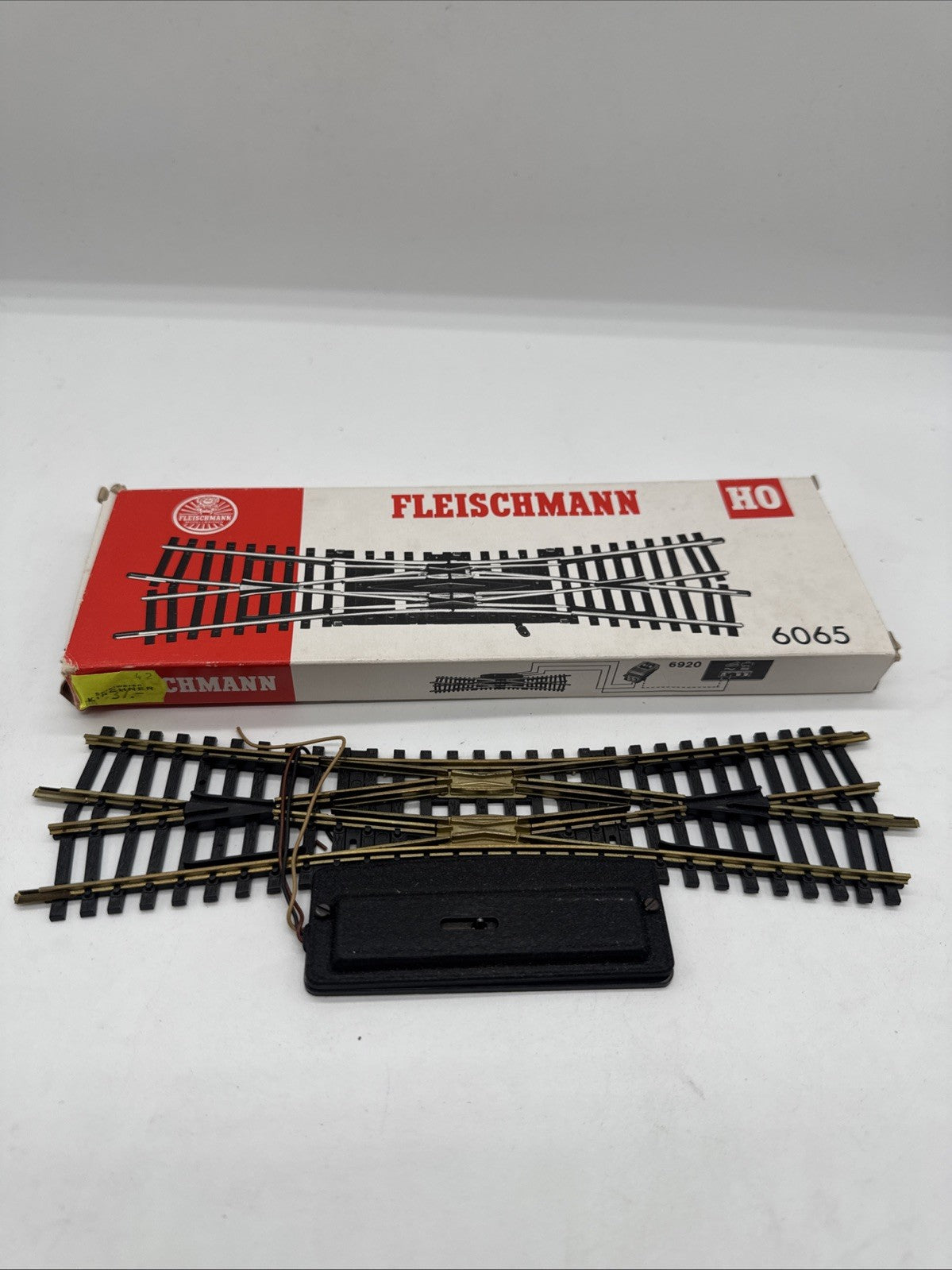 Fleischmann 6065, elektrische Doppelkreuzungsweiche, OVP