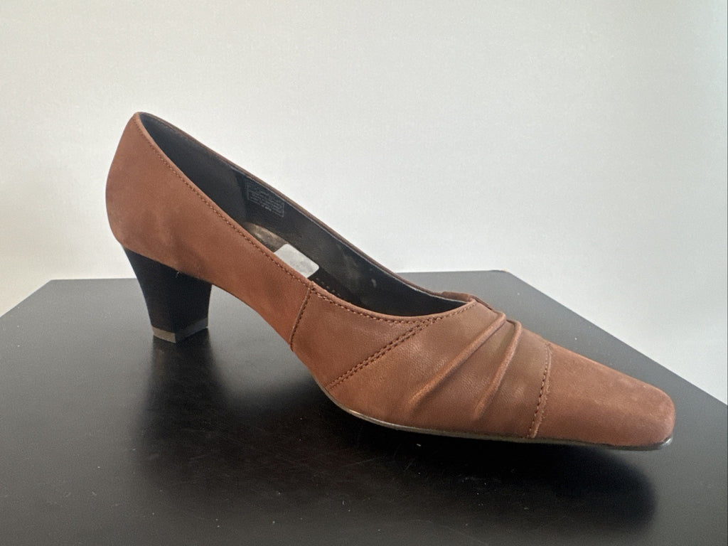Jenny By Ara Pumps Gr. 5,5 Damen Leder Braun