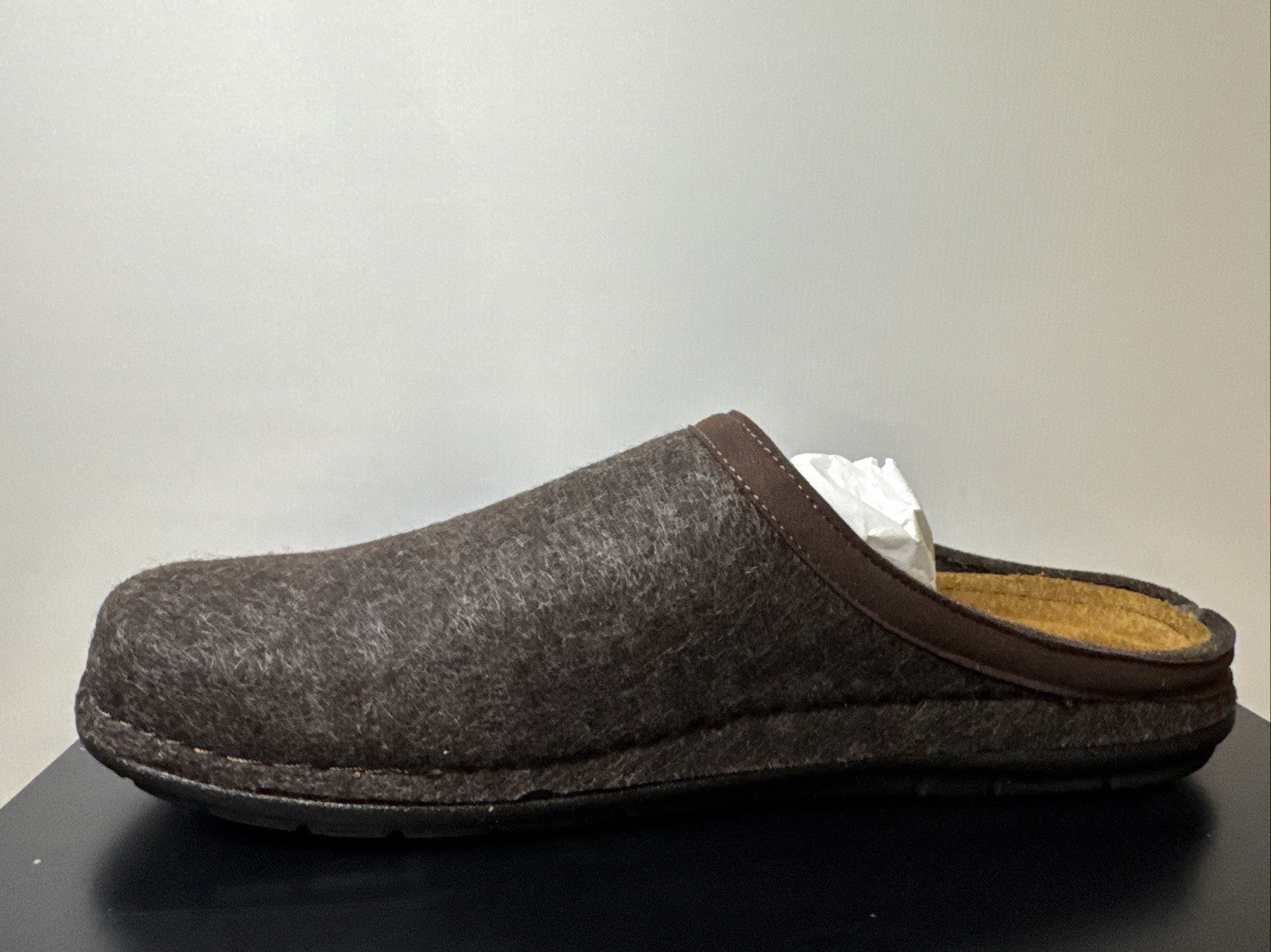 Rohde Herren Filz Pantolette Gr. 39 Mocca Pantoffel 6740