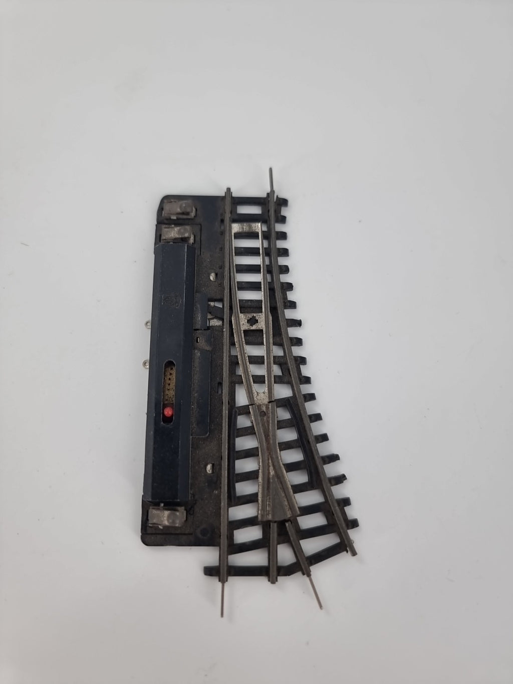Weiche Links TT  Zeuke 60er Jahre DDR Elektro-Weiche Links -geprüft-