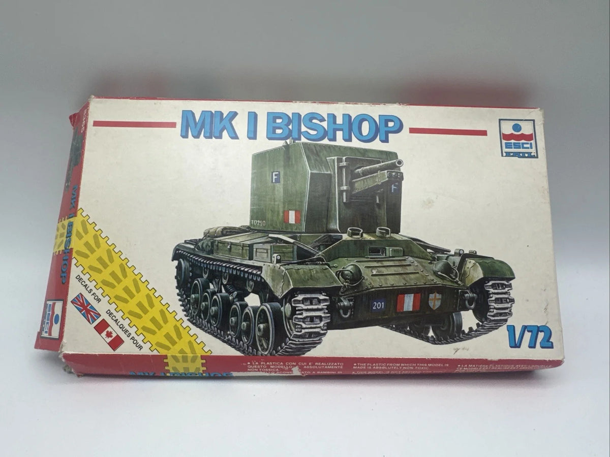Esci Ertl 8365 Mk. I Bishop 1:72 NEU mit OVP versiegelt