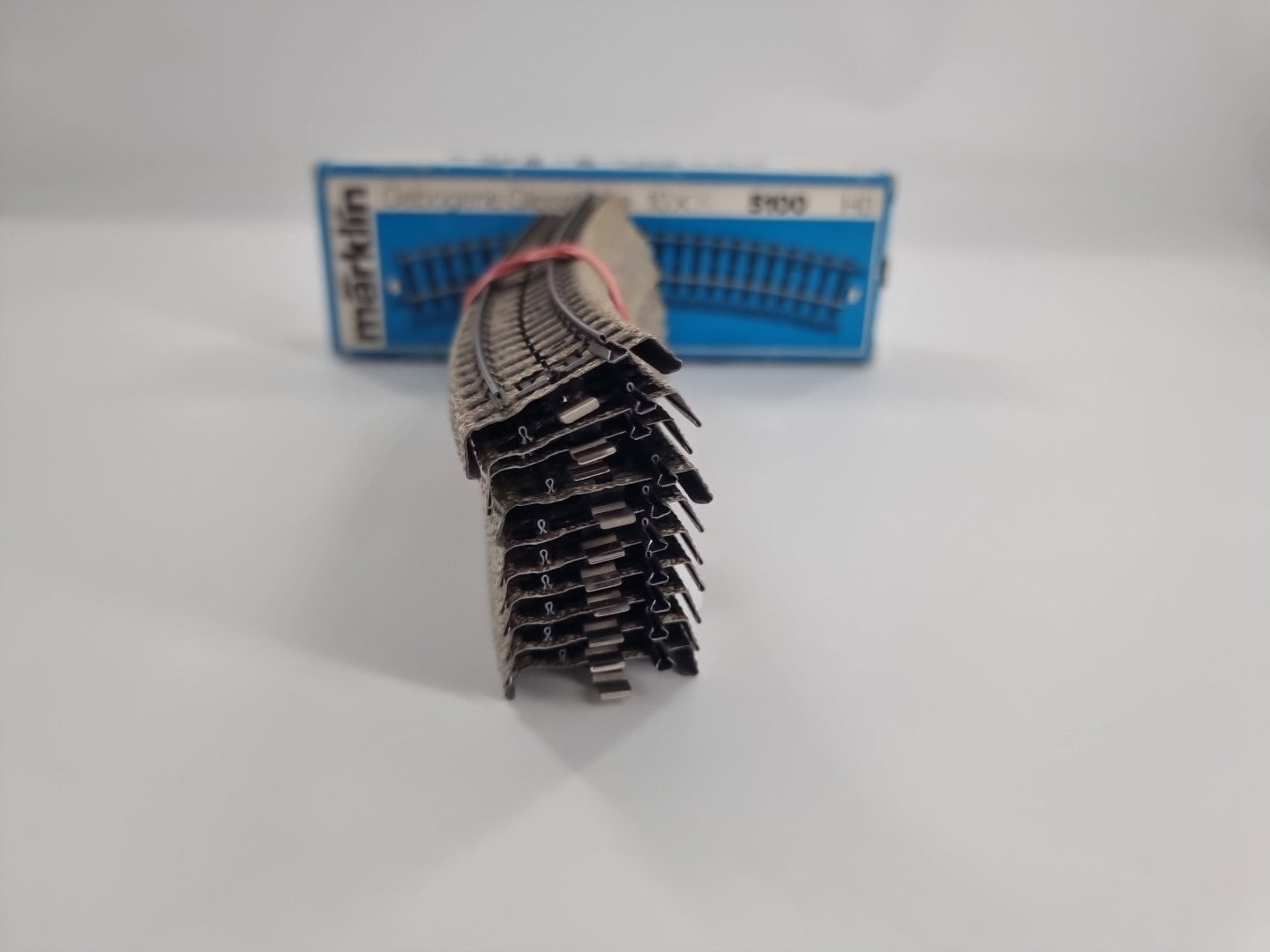 Märklin 5100 Gebogenes Gleisstück 10x 1/1 In OVP