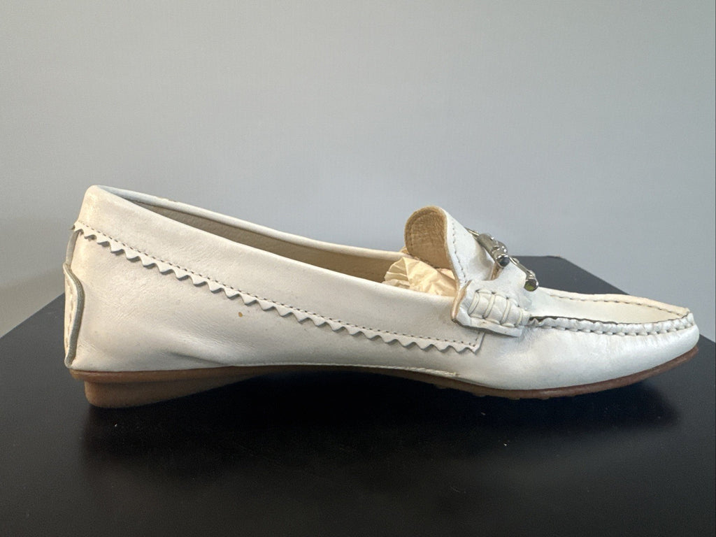 Firetti Pumps Gr. 36 Damen Weiß Leder