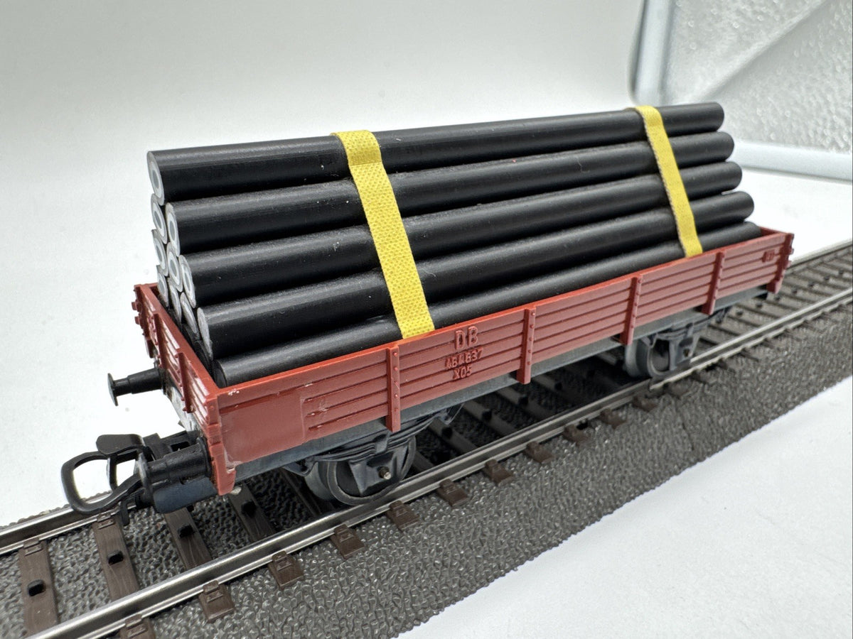 Märklin 4503 H0 Niederbordwagen 464 637 Mit Ladung DB #402