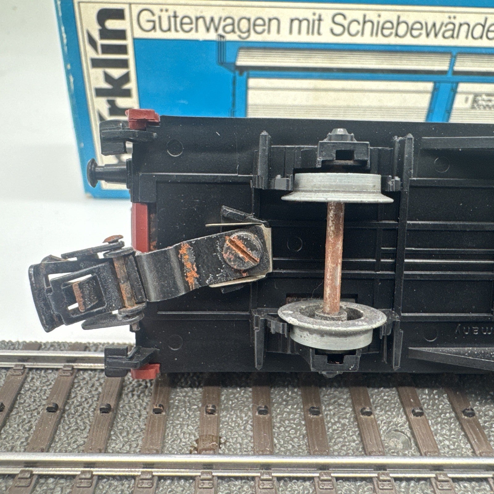 Märklin Spur H0 4729 Güterwagen Schiebewandwagen /  der DB OVP #81
