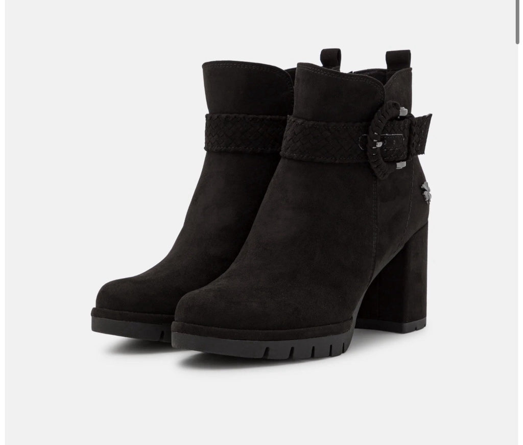 Marco Tozzi Stiefelette Gr. 40 Chelsea Boots Stiefel Damen Schwarz