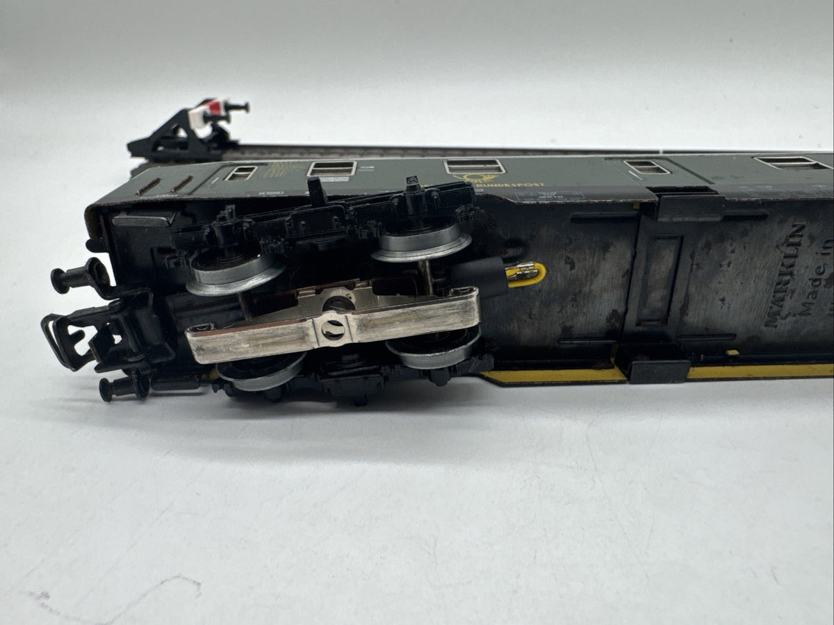 Märklin H0 4047 Reisezugwagen Post 4m der DB Beleuchtet #379