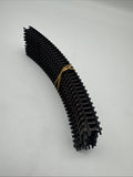 Arnold Spur N, 0142, 10Stk gebogenes Gleis, R222 45° braun.