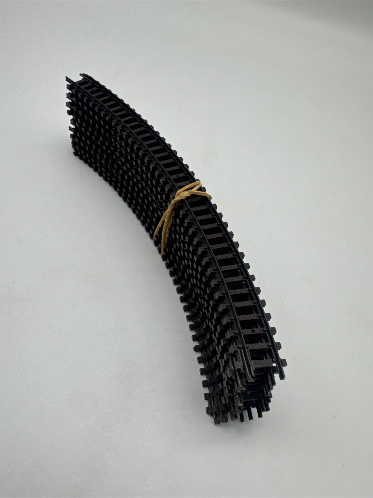 Arnold Spur N, 0142, 10Stk gebogenes Gleis, R222 45° braun.