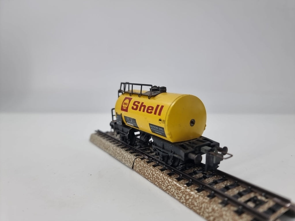 Trix Express 3427 Spur H0 Kesselwagen SHELL, DB,Blech