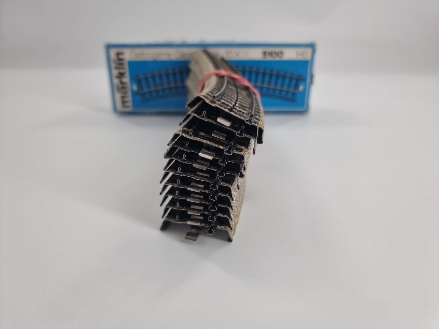 Märklin 5100 Gebogenes Gleisstück 10x 1/1 In OVP