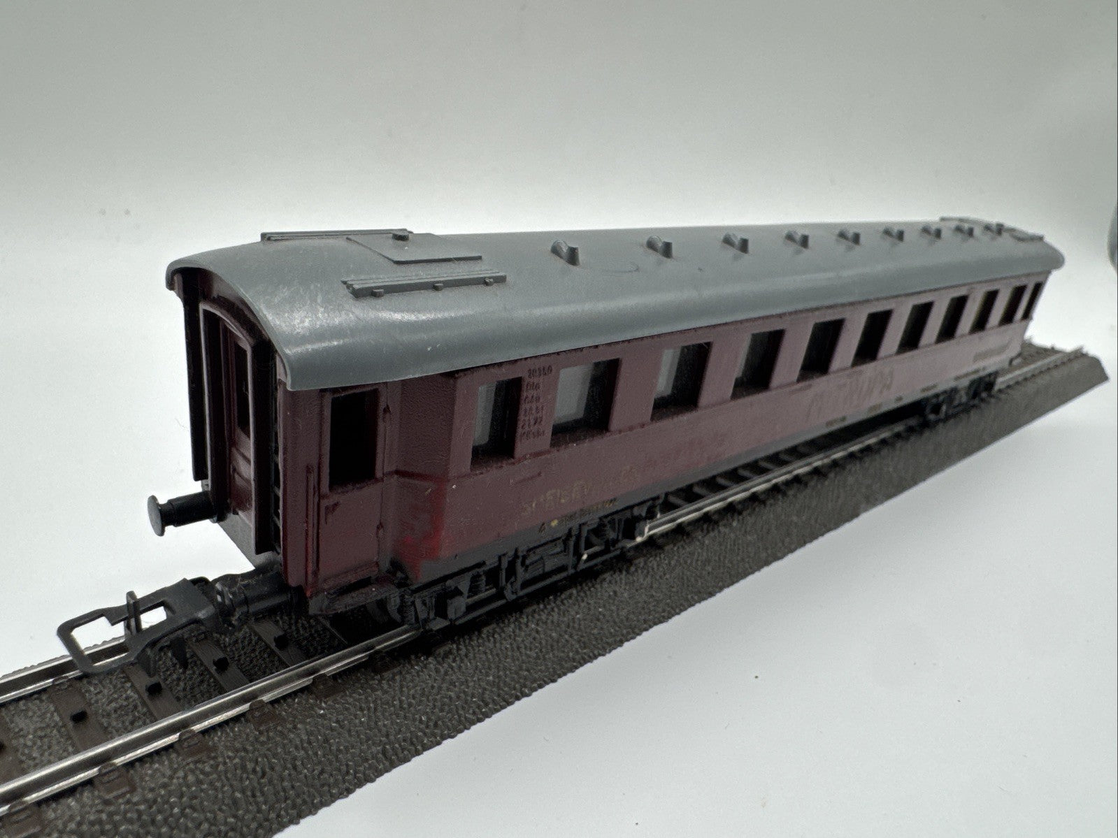 Spur H0 DDR PIKO ALT D-Zug Wagen Mitropa Speisewagen Rot Personenwagen #65