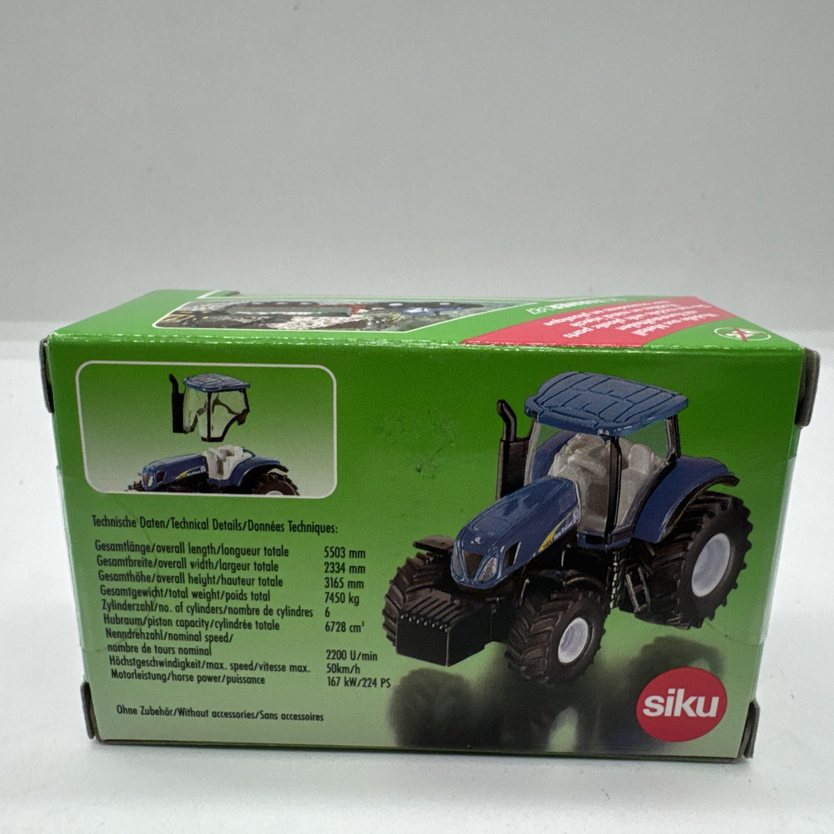 1:87 Siku 1869 New Holland 7070 #3520