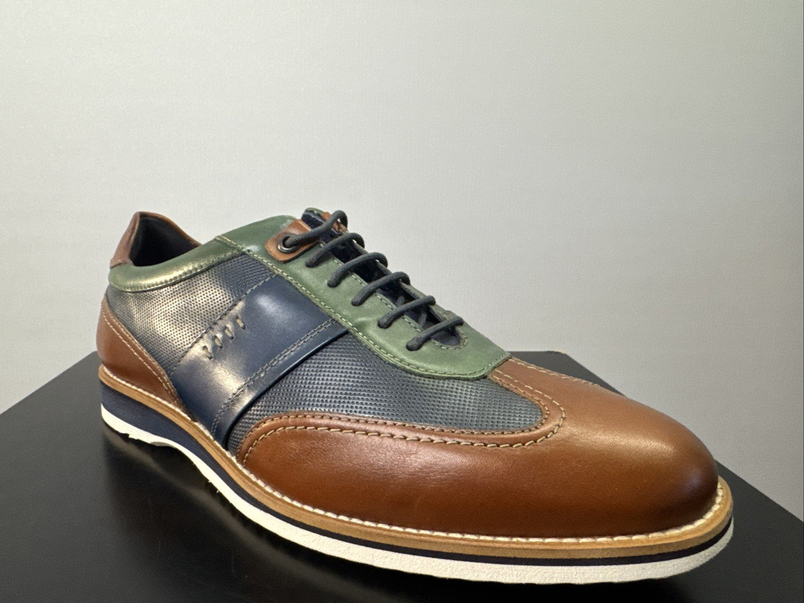 Quintero-702 by SIOUX  Herren Derbys Schnürschuh Indaco Gr. 40/6,5