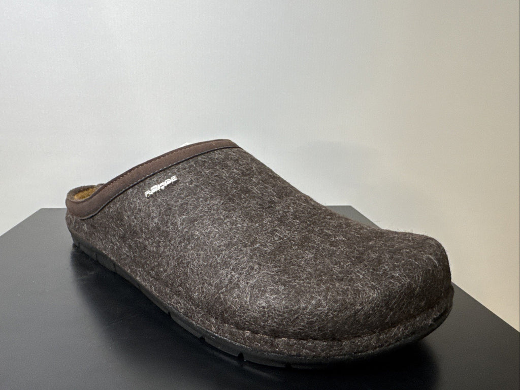 Rohde Herren Filz Pantolette Gr. 41 Mocca Pantoffel 6740