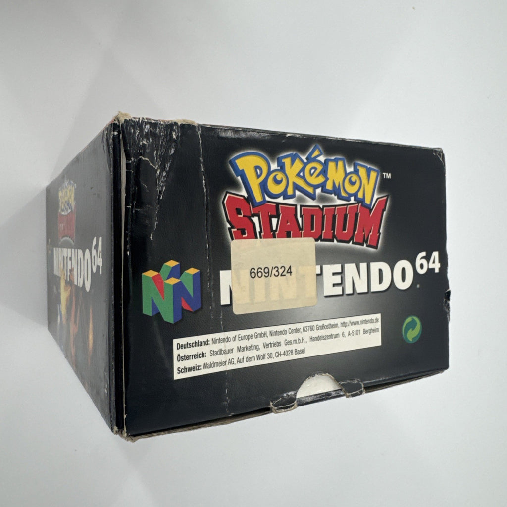 Pokémon Stadium (N64)  OVP  Anleitung Inlay Transfer Pak Nintendo 64