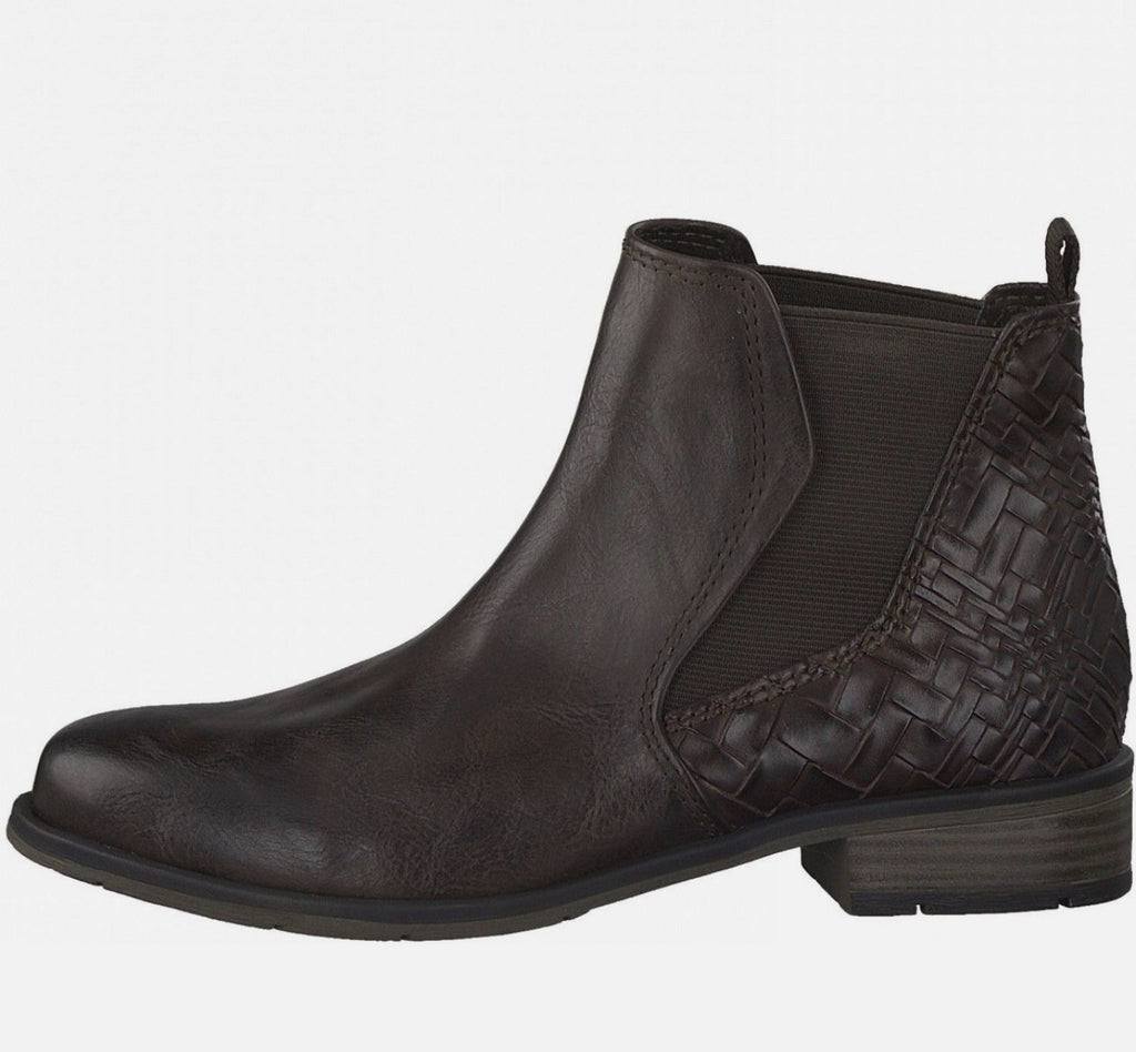 Marco Tozzi Stiefelette Gr. 36 Chelsea Boots Café