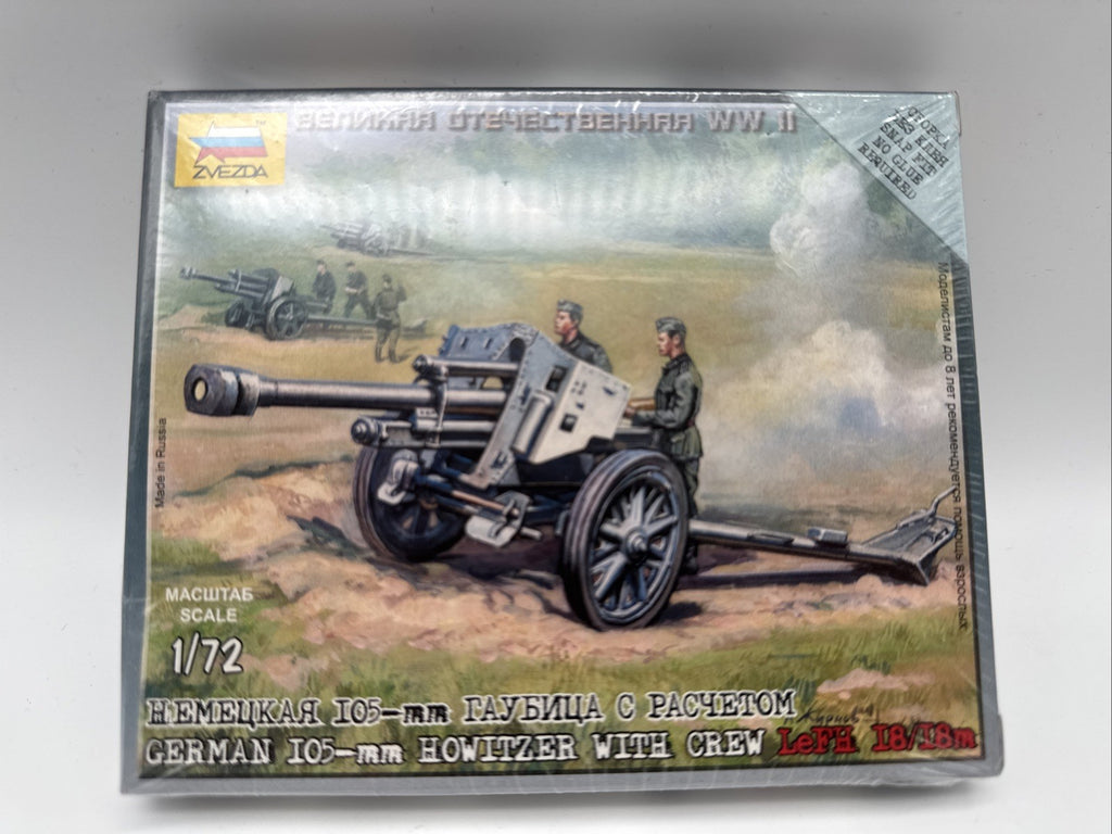 Zvzeda 6121 1/72 Haubitze leFH-18