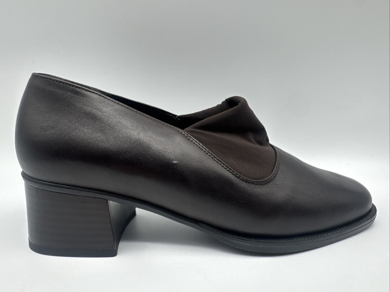 Mattil Pumps Gr. 37 Damen Schwarz Leder Absatzschuh