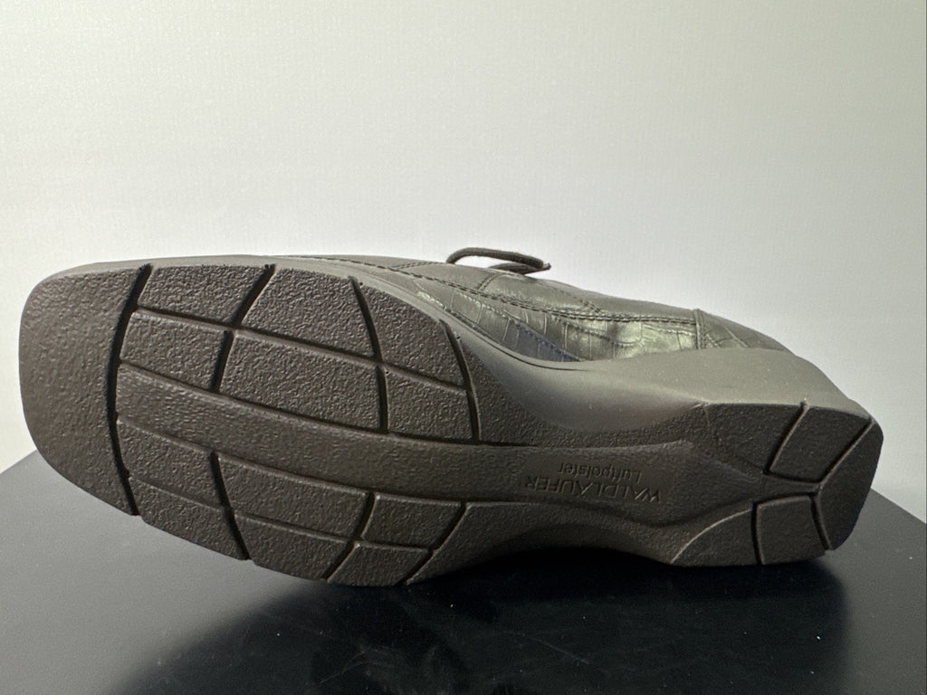 Waldläufer Halbschuh Damen Gr. 4,5 Leder Braun 