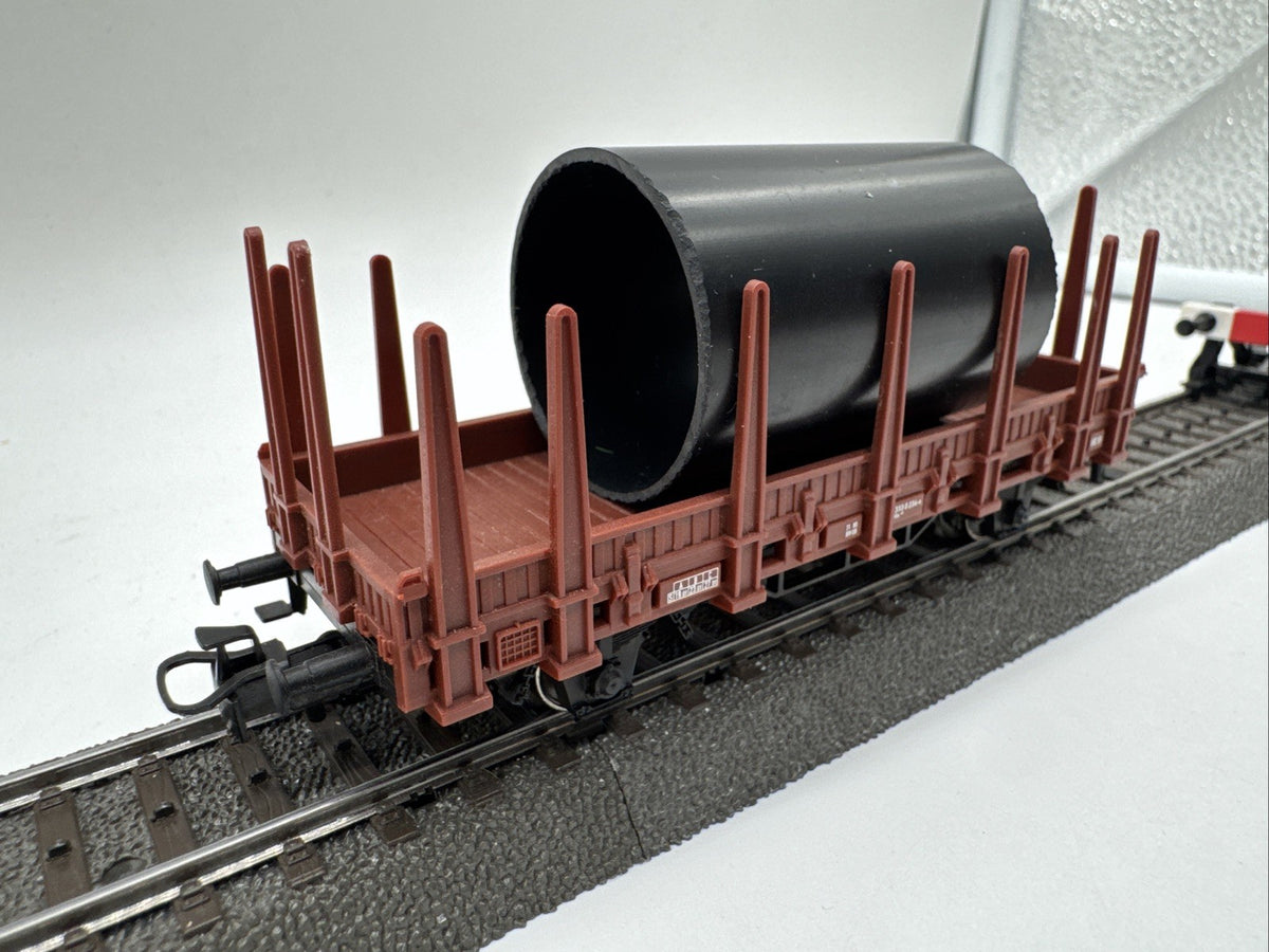 Gebraucht Märklin Rungenwagen 4459 H0 Mit Ladung #409