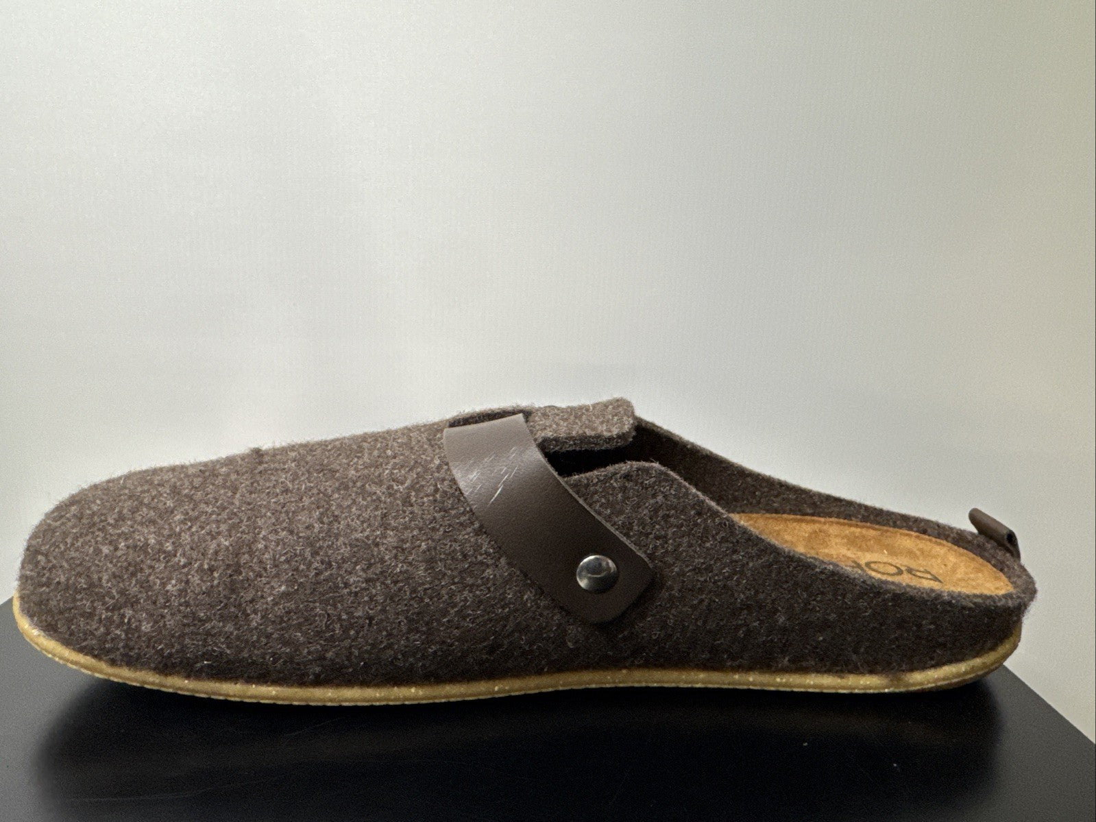 Rohde Herren Filz Pantolette Gr. 44 Mocca Pantoffel 6922