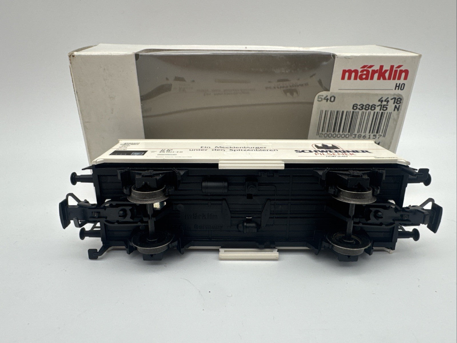 Märklin 4418 Güterwagen Schweriner Pilsener OVP / H0