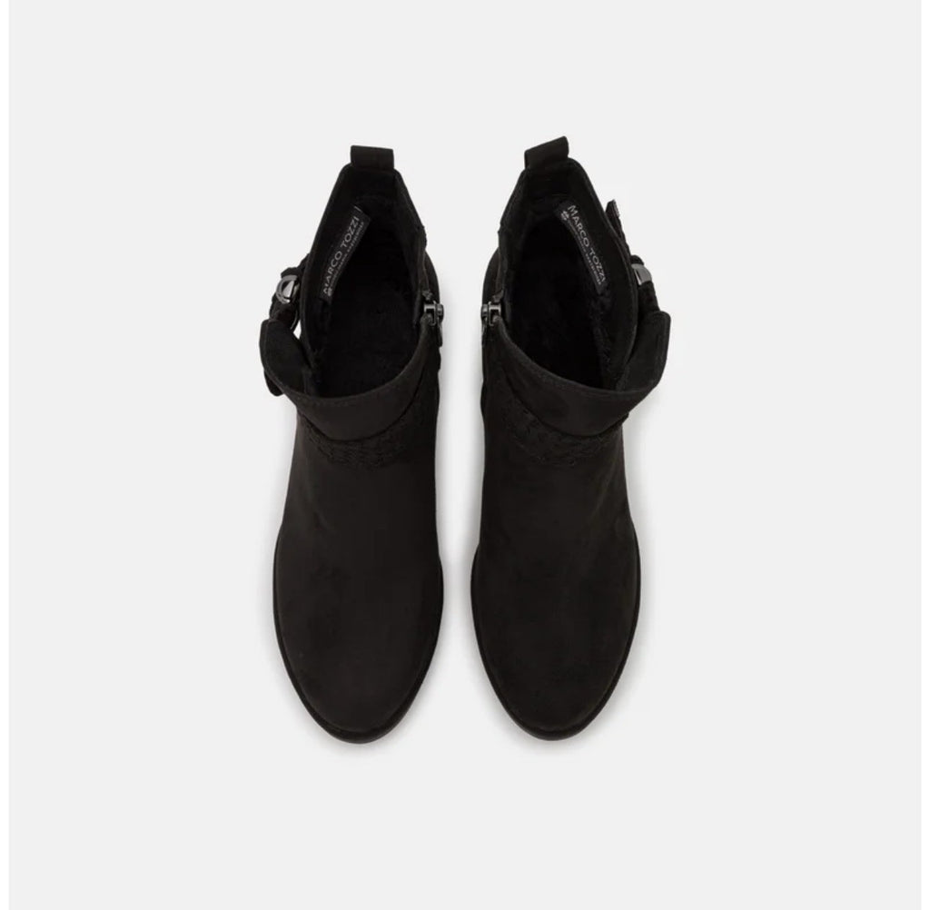 Marco Tozzi Stiefelette Gr. 40 Chelsea Boots Stiefel Damen Schwarz