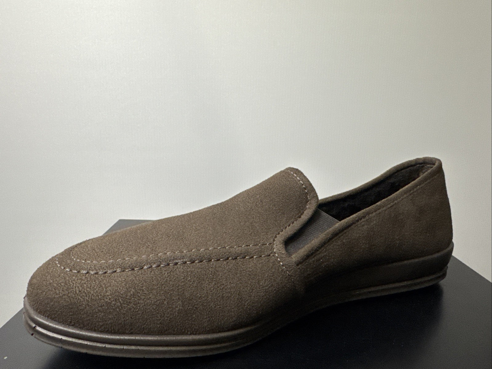 Rohde Lillestrom 2609-72 Schuhe Gr. 44 Herren Hausschuhe Schurwolle