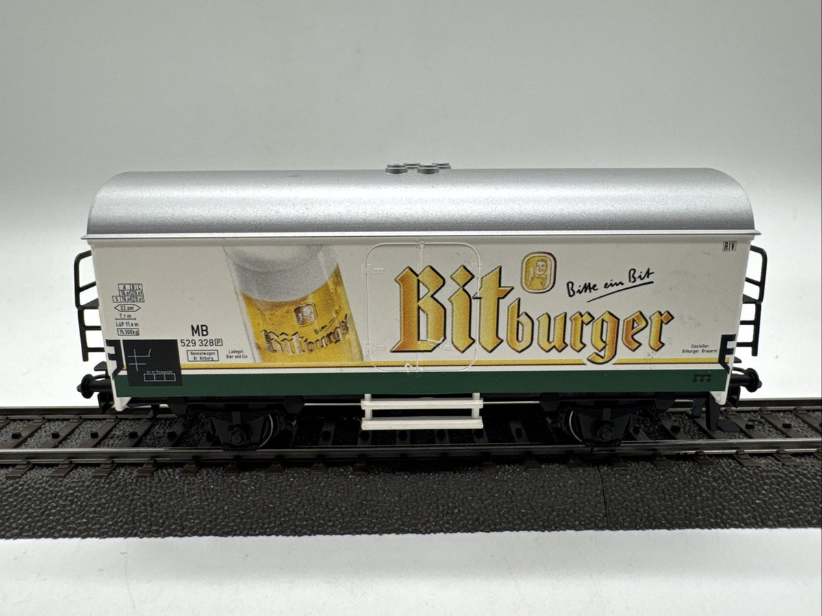 Märklin H0 94277 Güterwagen Bierwagen Kühlwagen SoMo 529 328 MB "Bitburger" #396