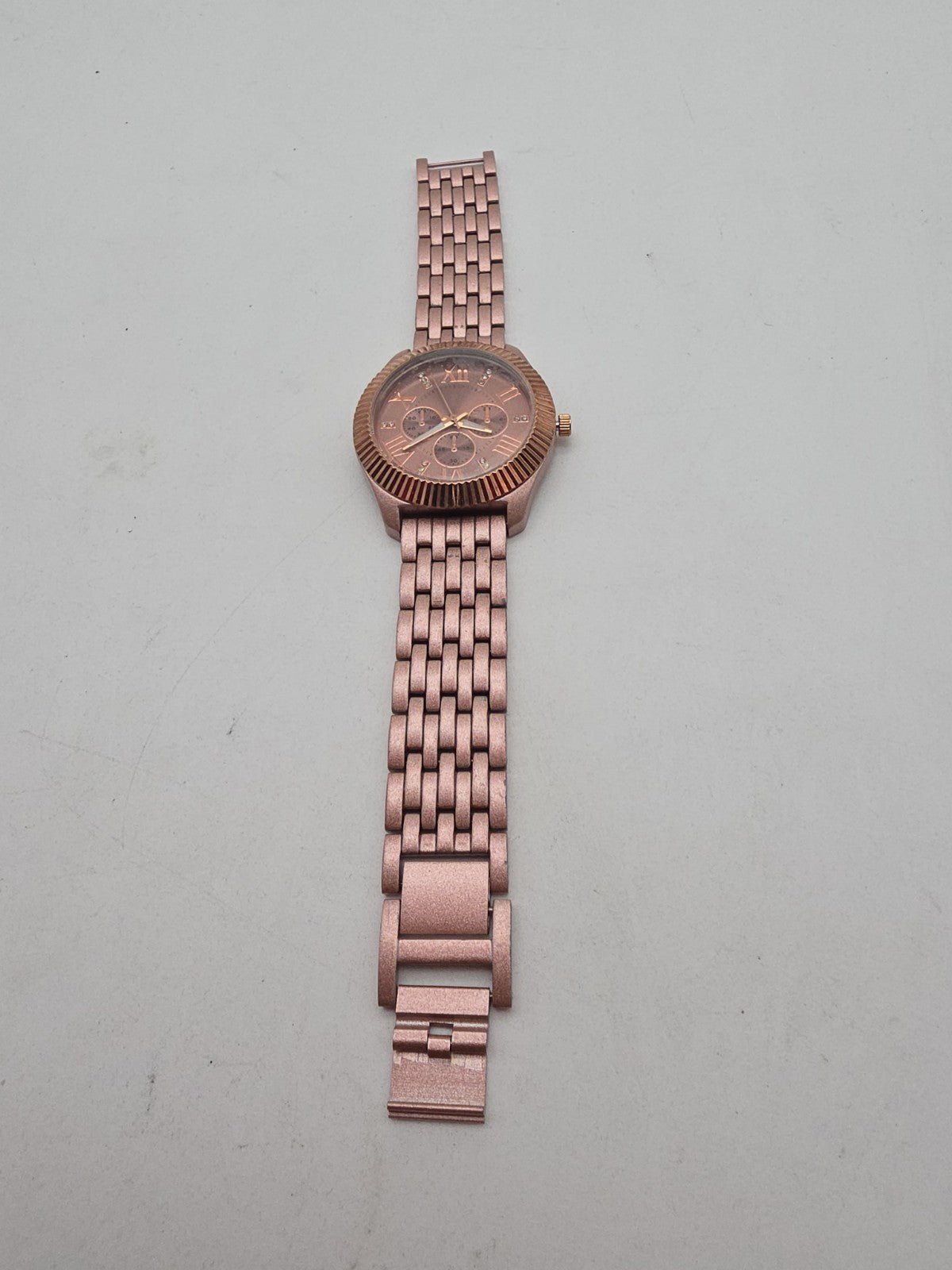 Bruciati BB001 Damen Uhr Roségold Edelstahl Quarz Chronograph Look