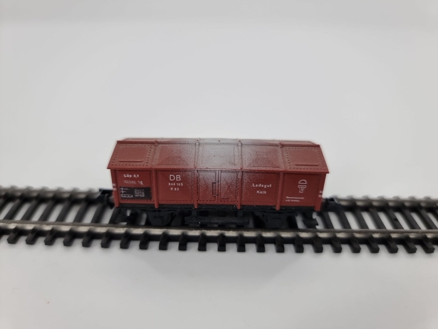 Arnold N - Klappdeckelwagen braun der DB / 348 105