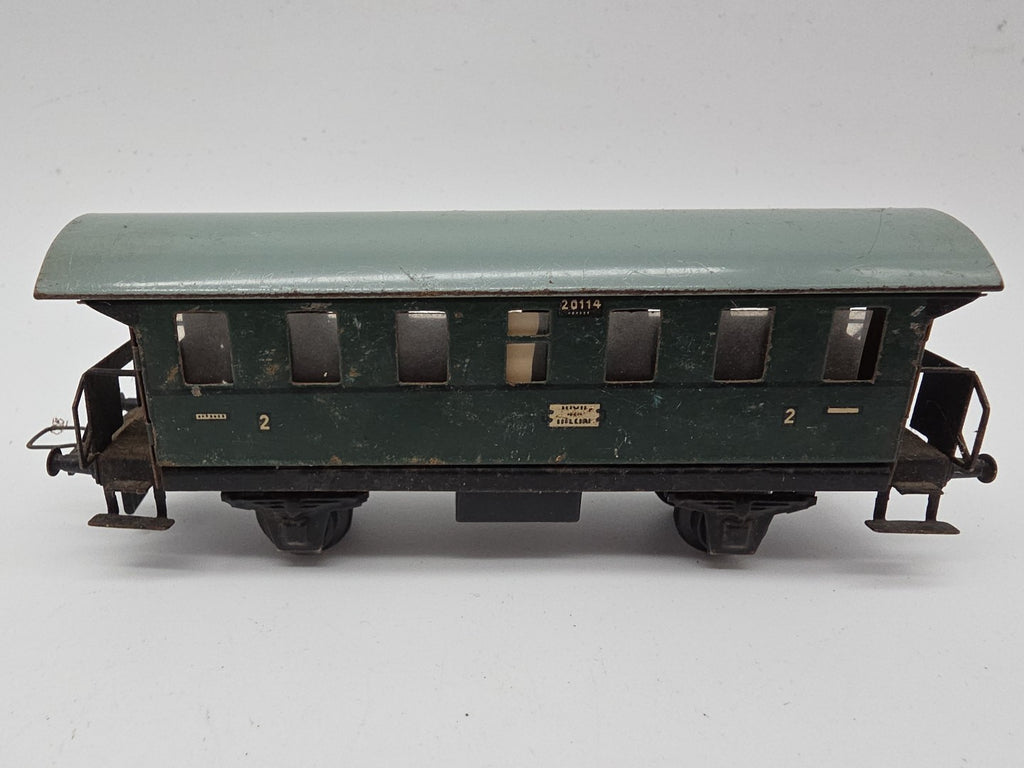 MES-47813	Trix Express H0 Blech Personenwagen mit Gebrauchsspuren,