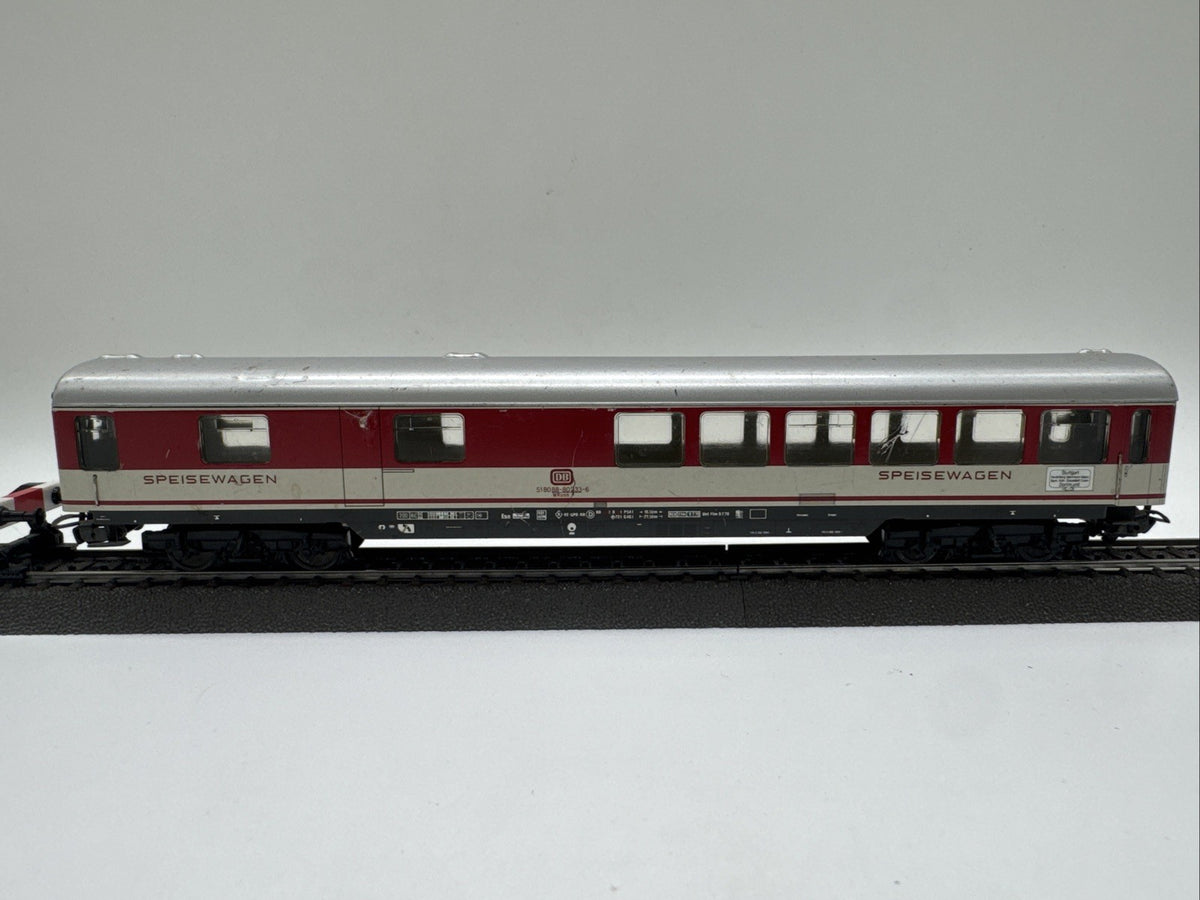 Märklin H0, Speisewagen 51 80 88- 80 233-6, Komplett aus Metall #548