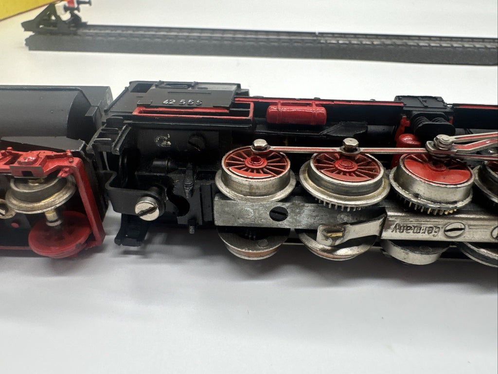 Trix Express 2215 Dampflok Schlepptenderlok BR 42 555 der DB in OVP Getestet