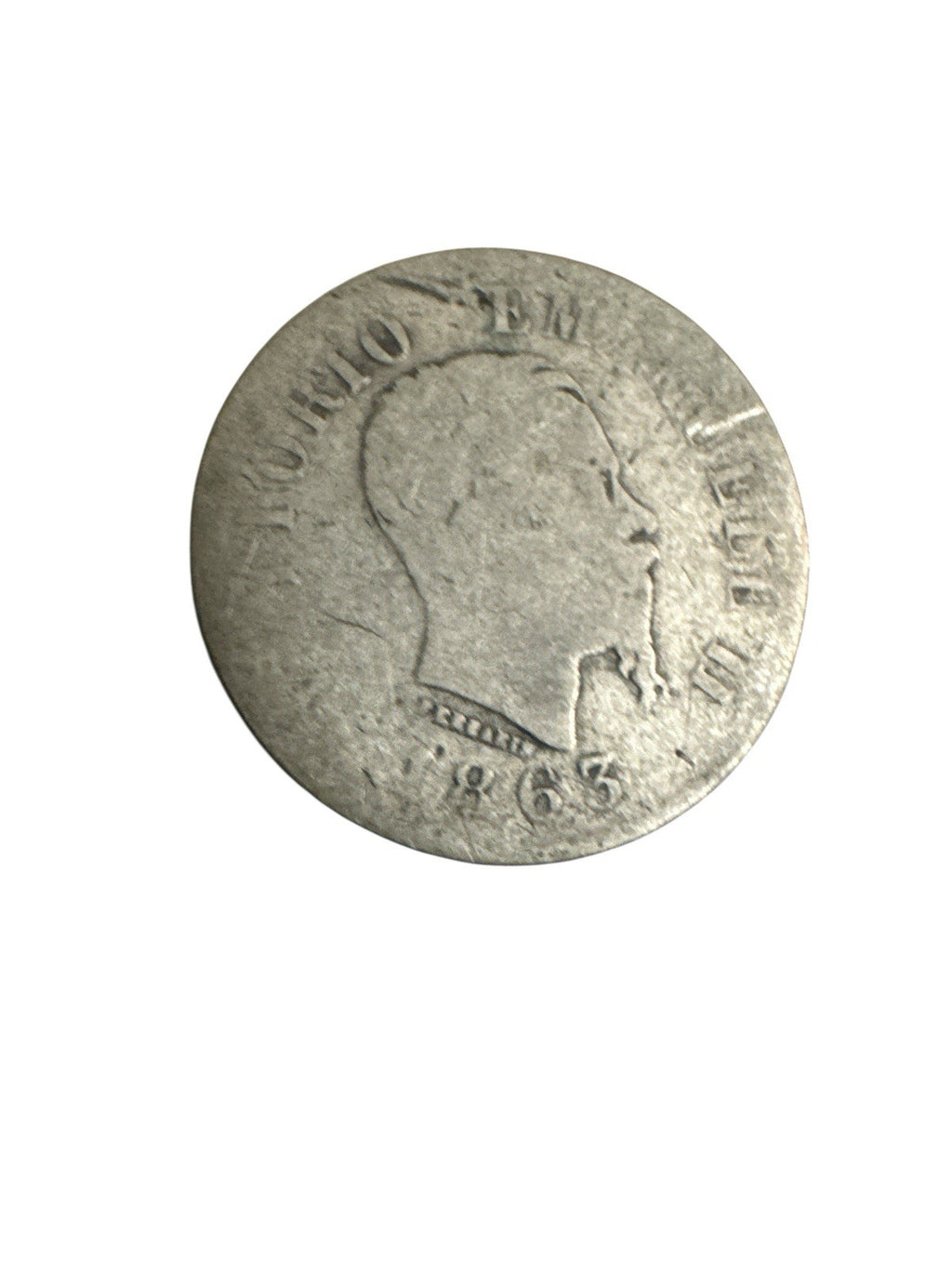 Münze, Italien, Lira, 1863