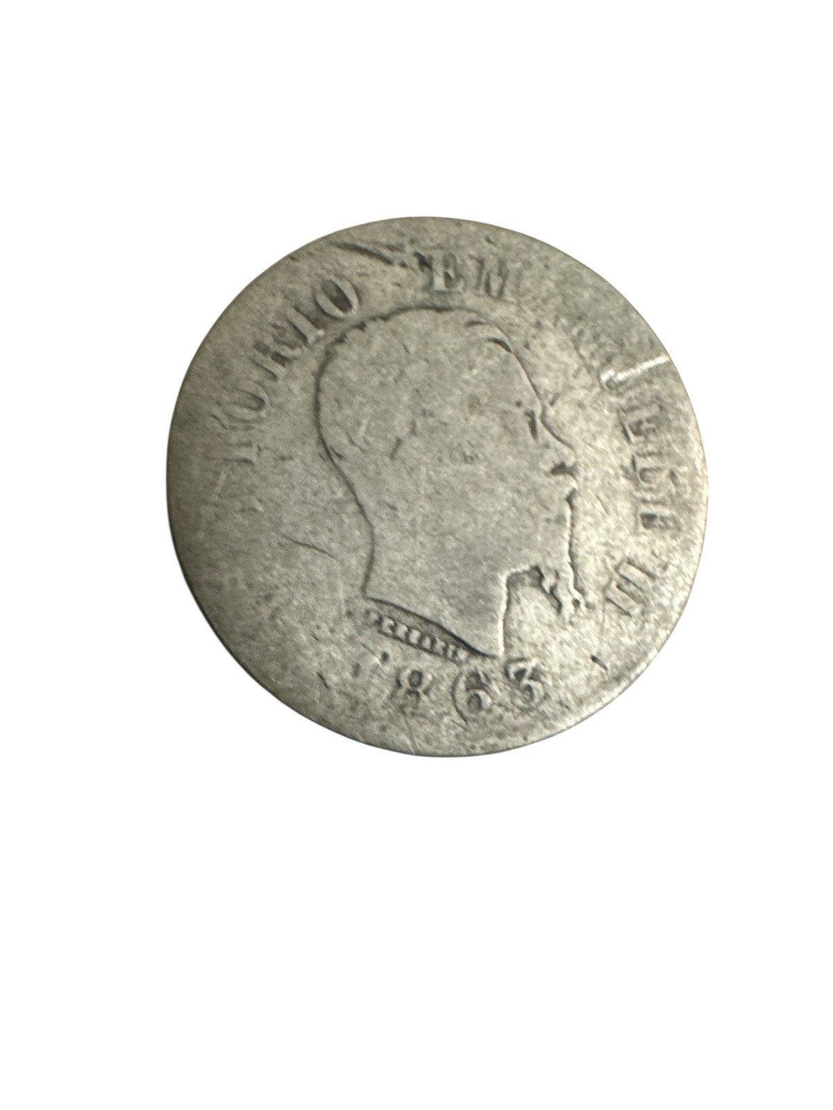 Münze, Italien, Lira, 1863