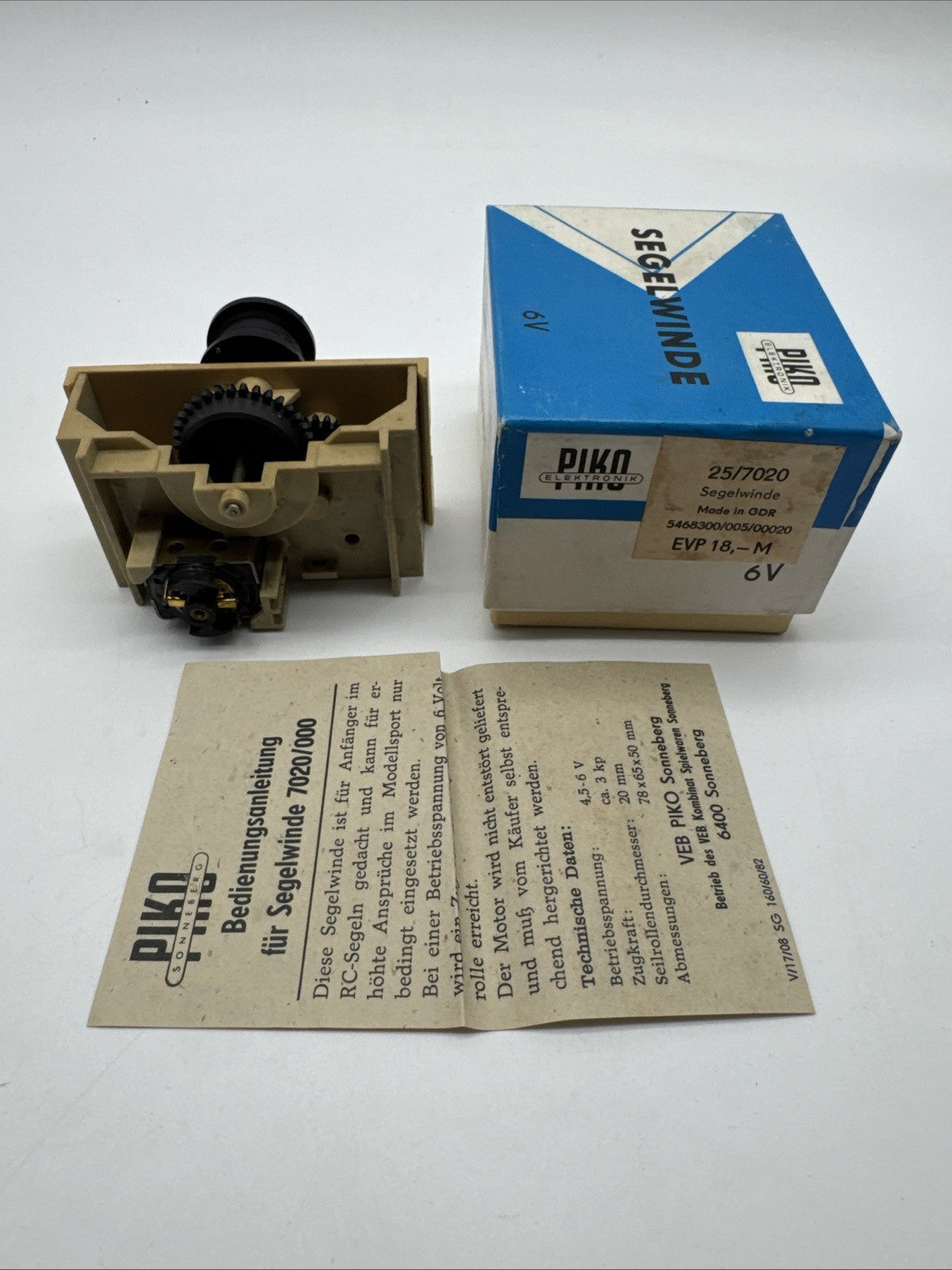 PIKO Elektronik 7020 Segelwinde OVP