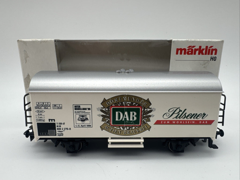 SoMo DAB Pilsener Bierwagen Märklin mini-club Spur Z m. Box +Top+