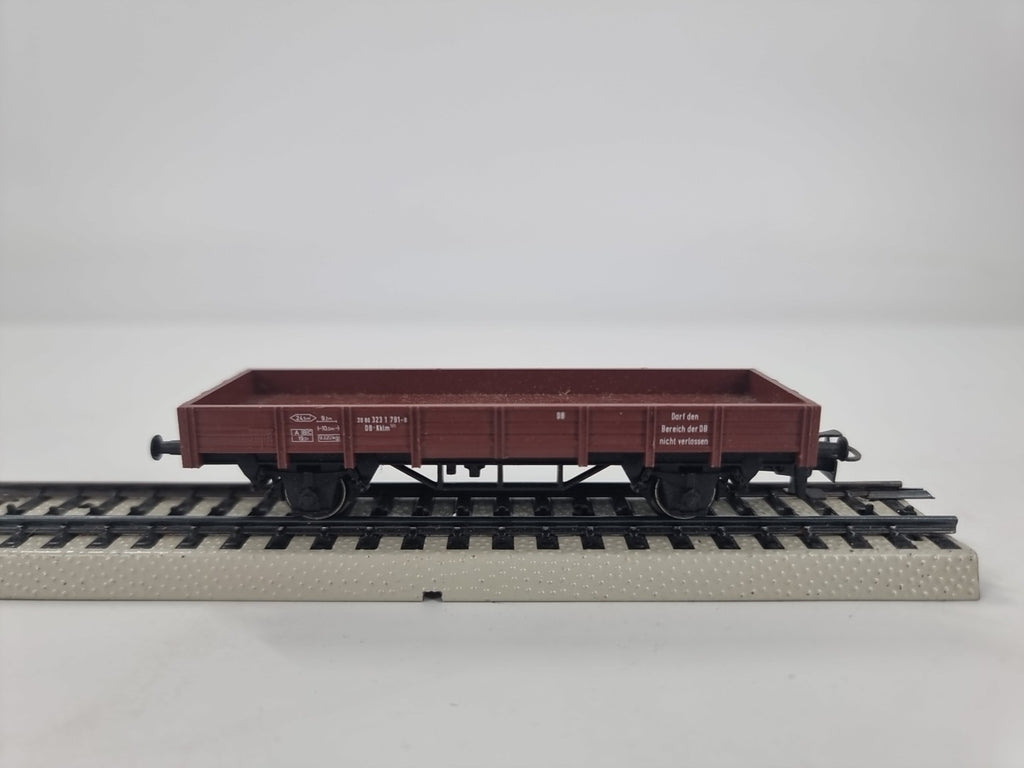 Märklin  H0 505 der DB Niederbordwagen  Braun
