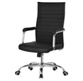 Bürostuhl Ergonomisch Schreibtischstuhl Drehstuhl Computerstuhl PU-Leder Stuhl