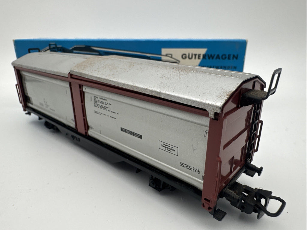 Märklin Spur H0 4633 Güterwagen mit Schiebewänden und Schiebedach in OVP