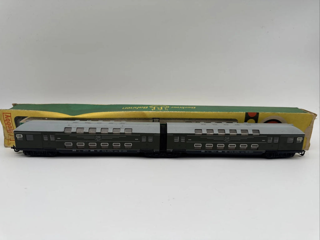 BTTB TT 3730 Doppelstockwagen 2 tlg DR Ohne Inlay Mit OVP