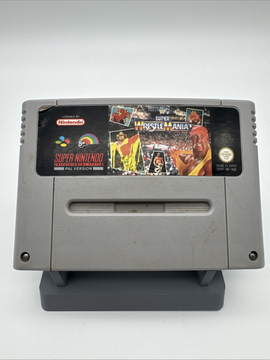 SNES PAL - WWF Super Wrestlemania - Super Nintendo