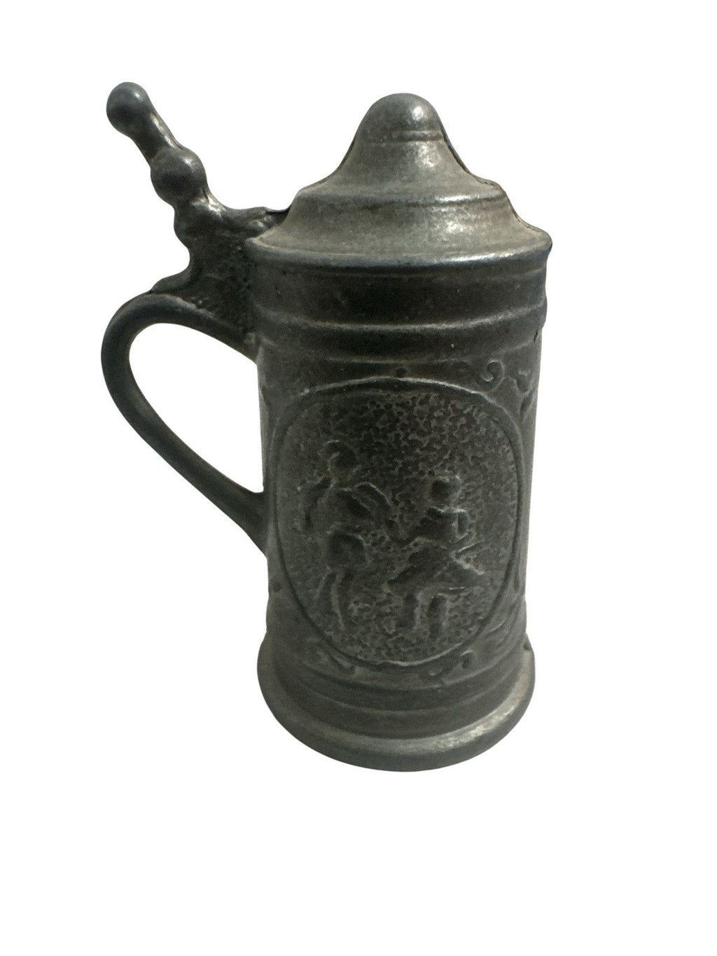 Zinn Miniatur Bierkrug 