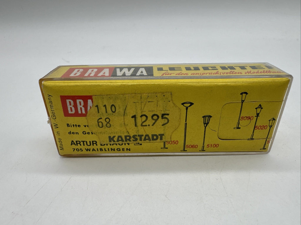 Brawa 4603, 2-flammige Bahnhofsleuchte Oldtimer, OVP