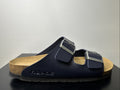 Rohde Herren Pantoletten Gr. 41 Leder Clogs Ocean 5920