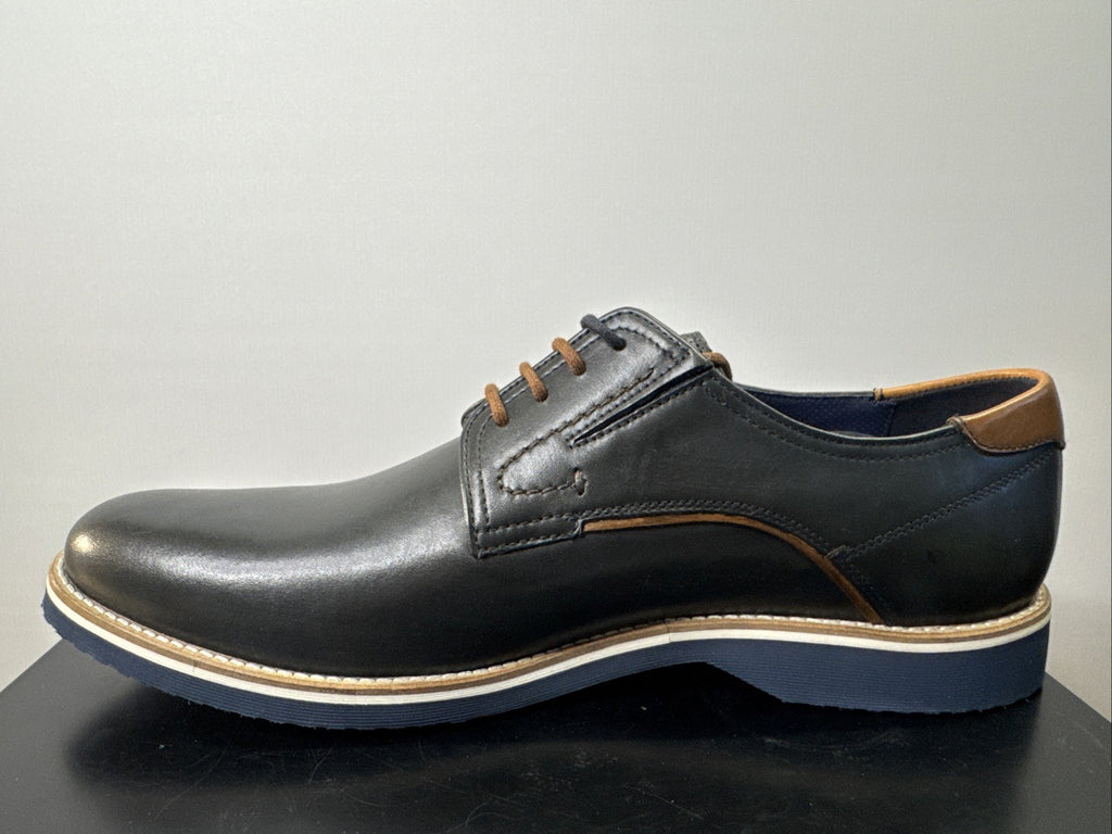 Encanio-702 Business Schuh Derby SIOUX Atlantic Gr. 47,5 Schwarz